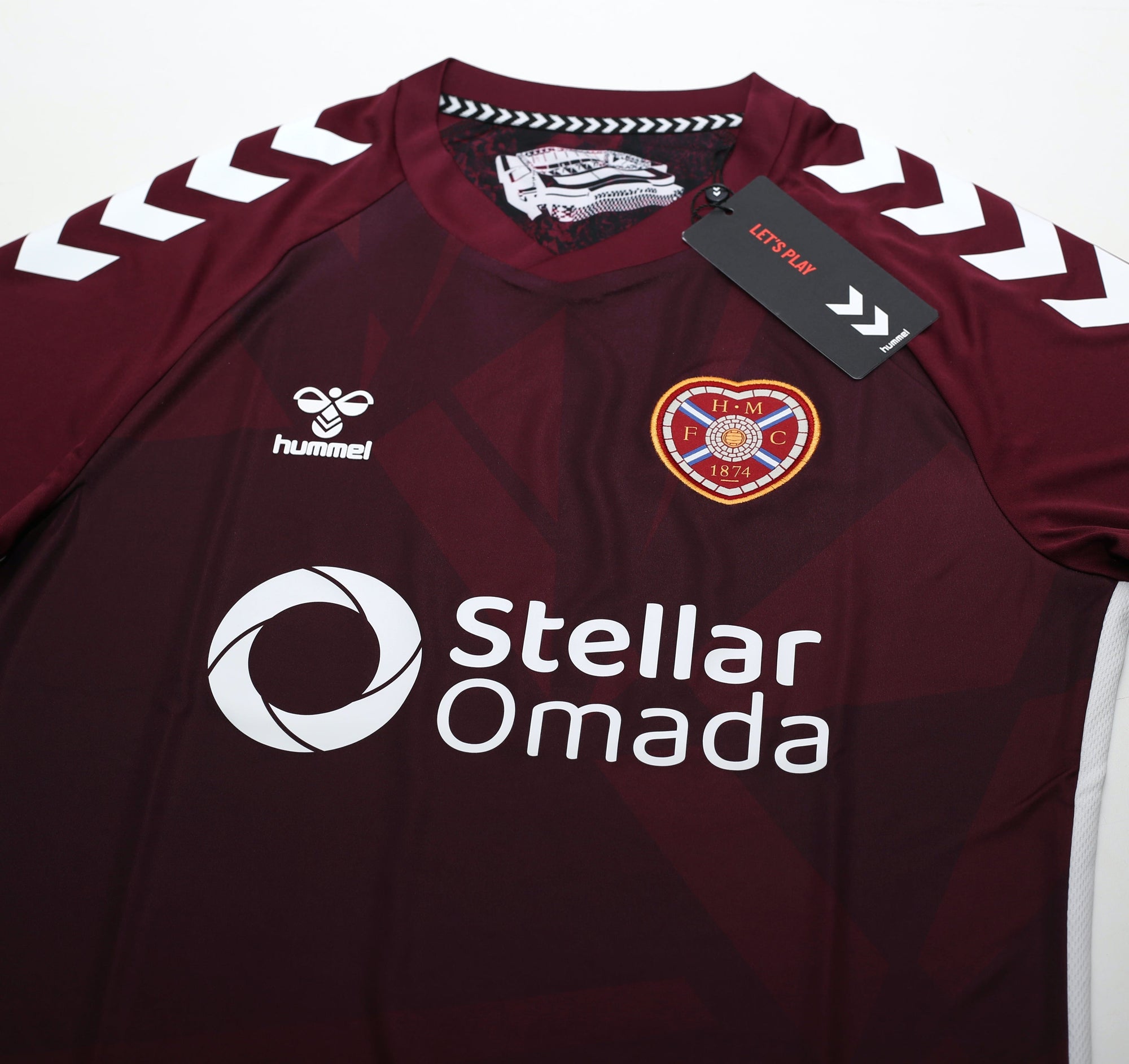2025-26 Hearts Hummel match day home shirt (New in bag)