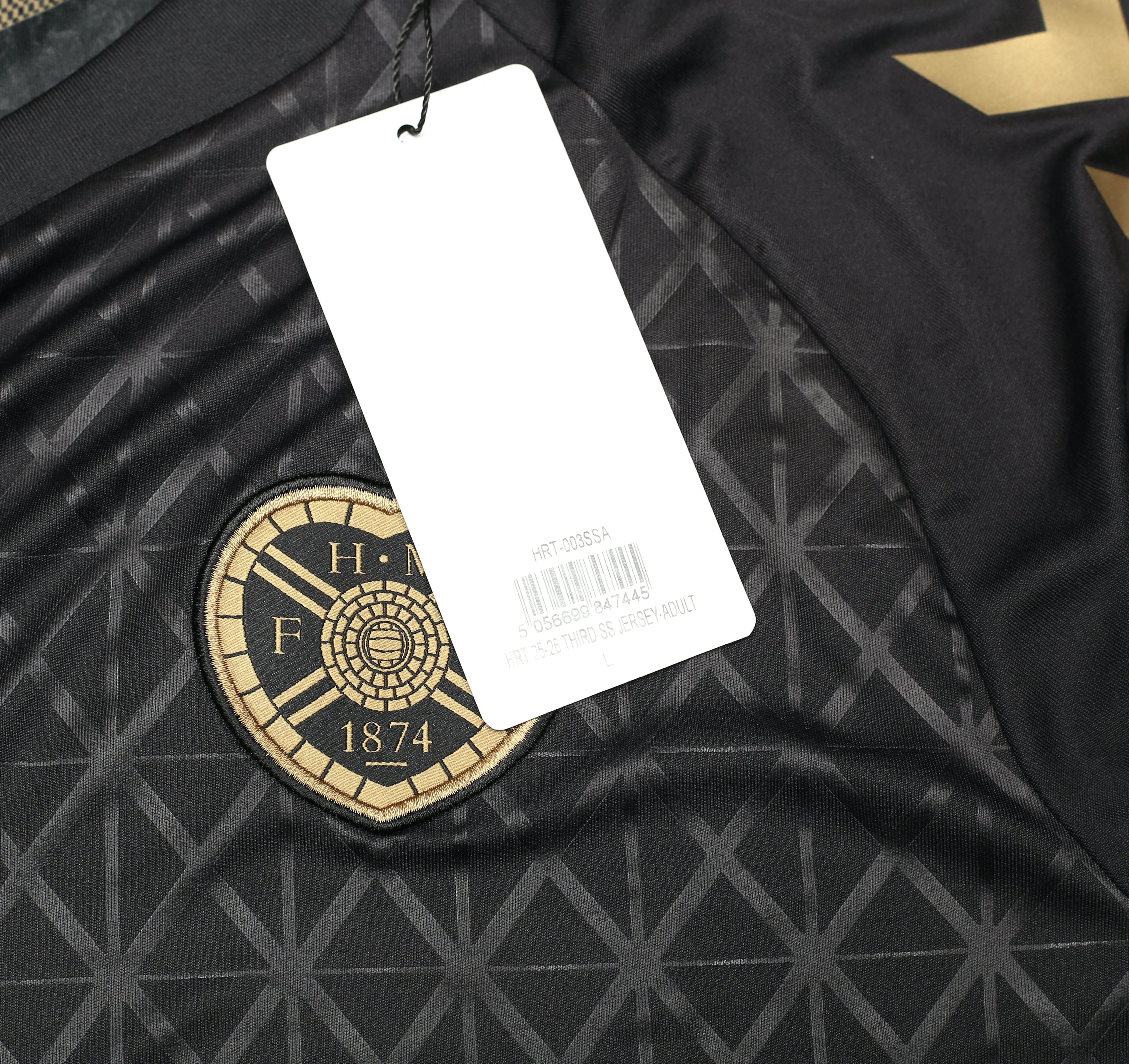 2025-26 Hearts Hummel third shirt (New in bag) Short Sleeve