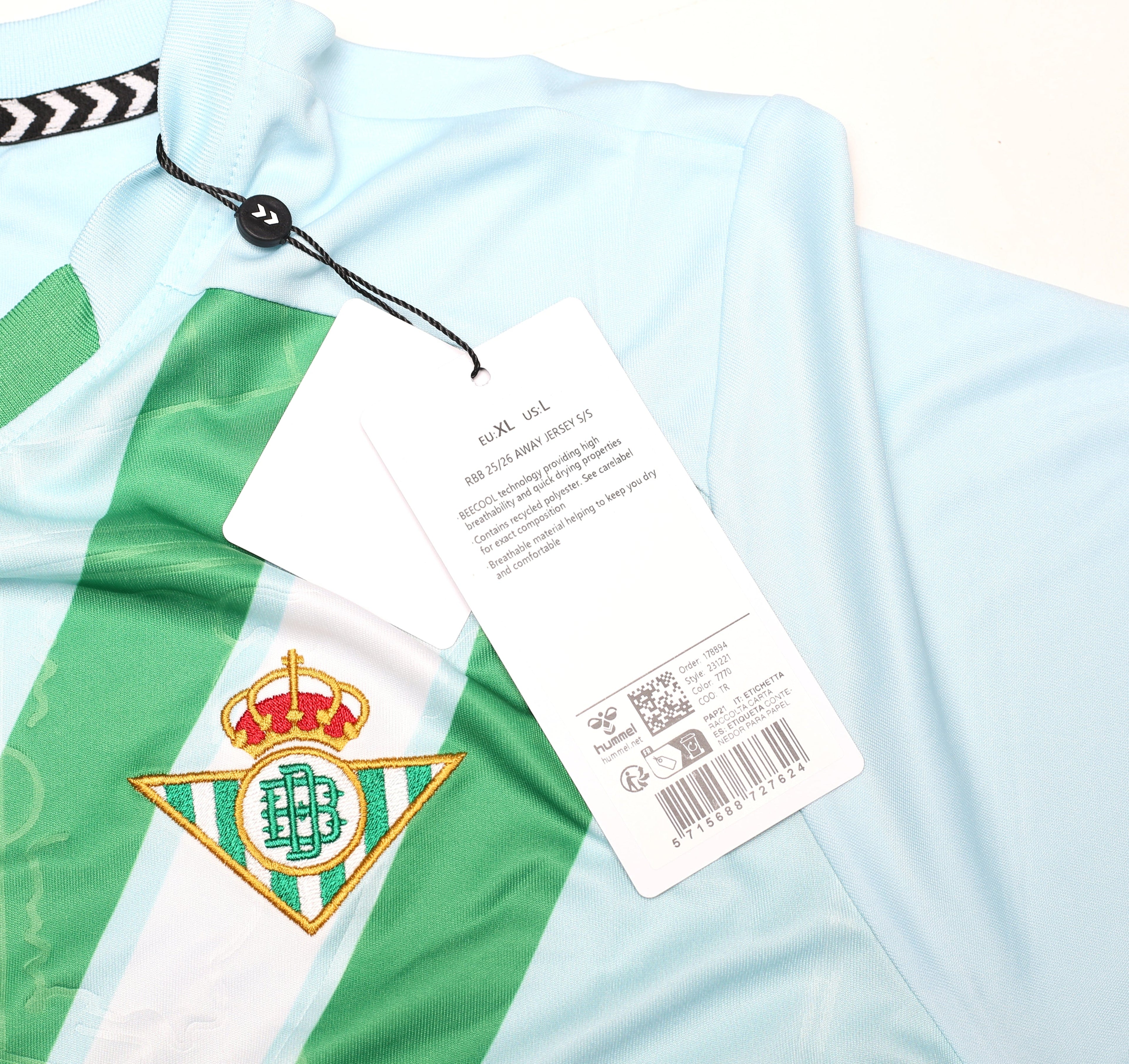 2025-26 Real Betis Hummel away shirt New in bag | All sizes