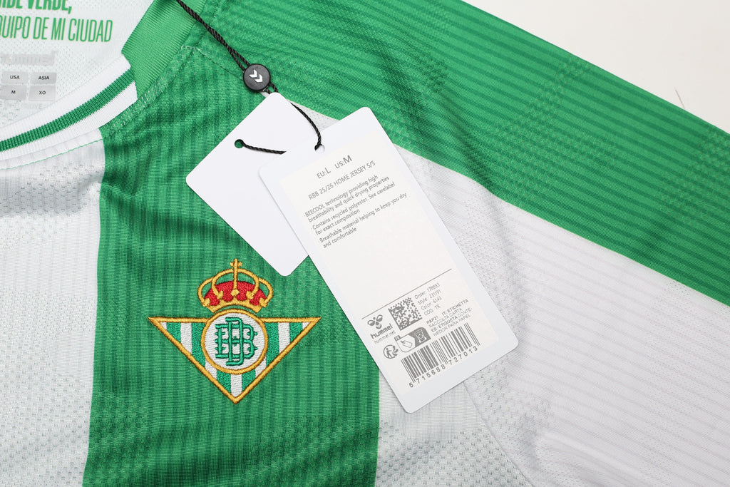 2025-26 Real Betis Hummel home shirt New in bag | All sizes