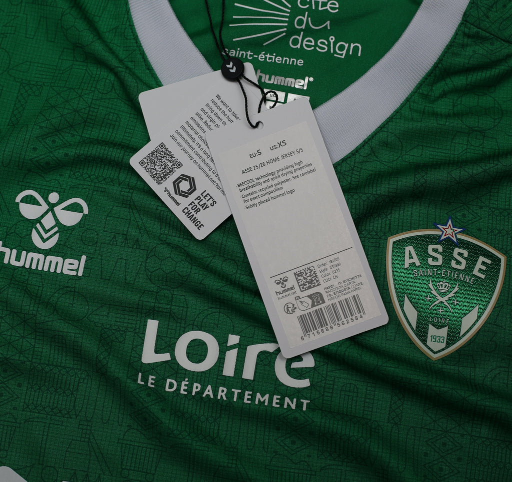 2025-26 Saint Etienne Hummel Home shirt New in bag | All sizes (Copy)