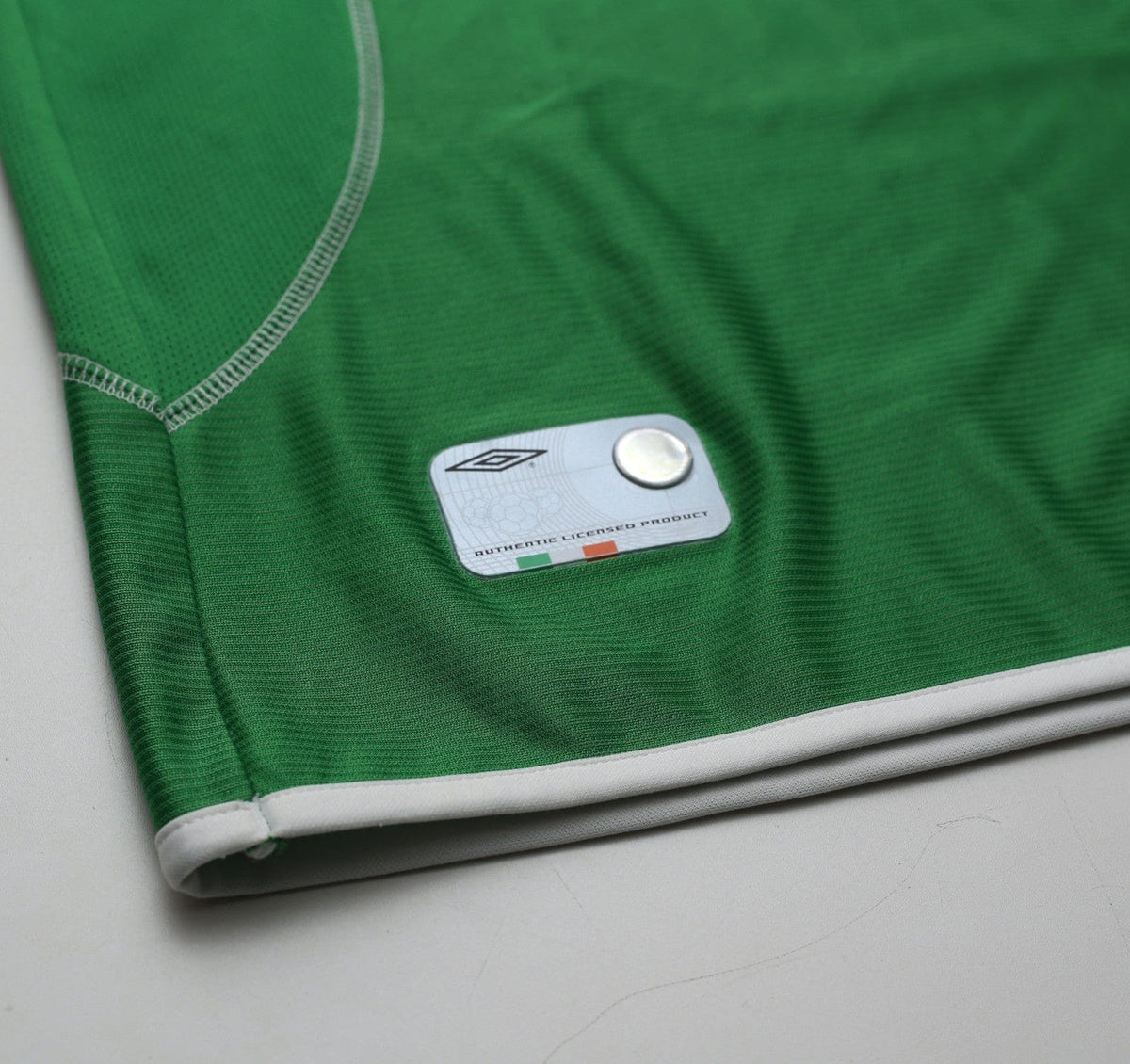 2002/03 KEANE #6 Ireland Vintage Umbro Home Football Shirt (XL)7