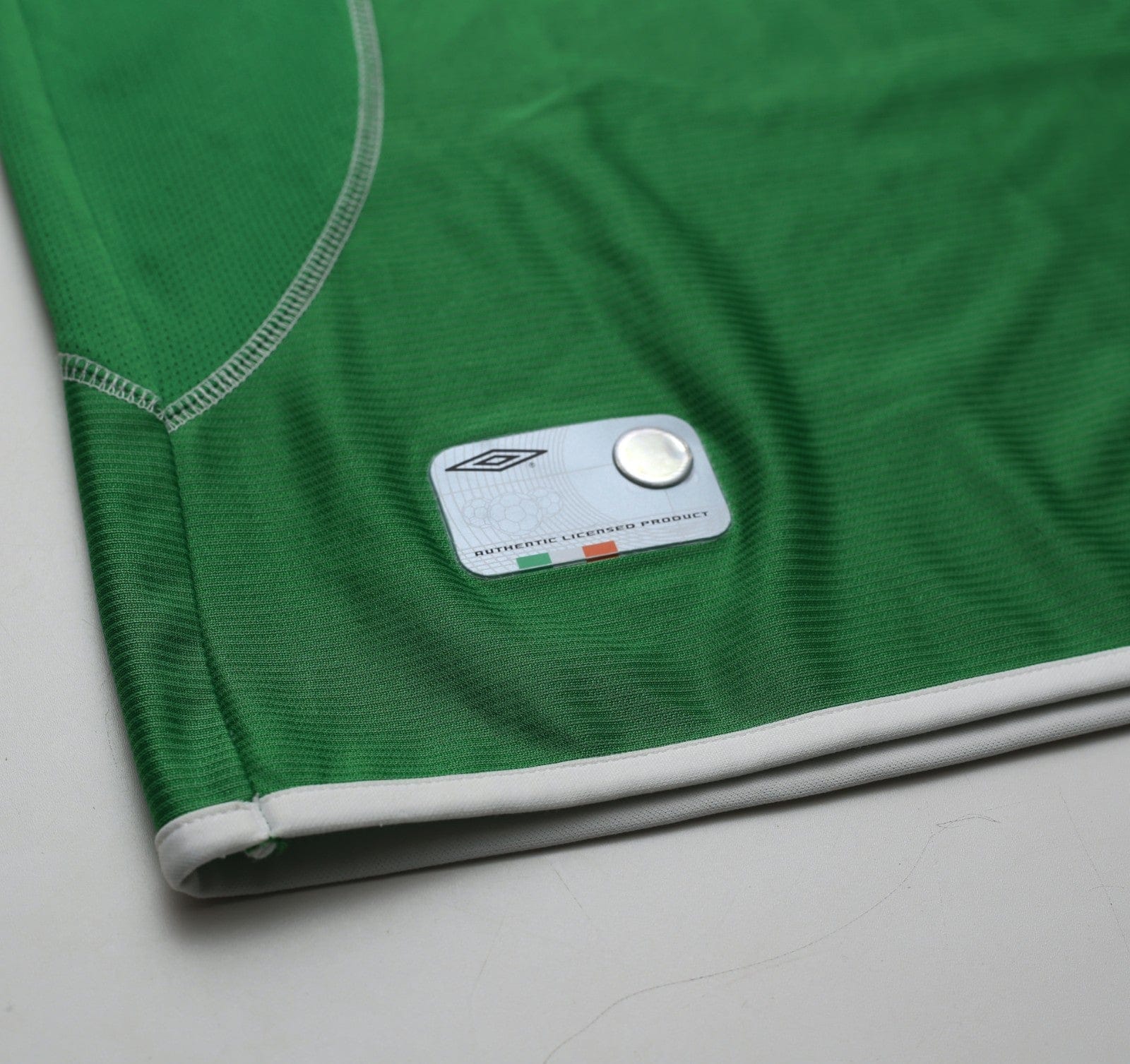 2002/03 KEANE #6 Ireland Vintage Umbro Home Football Shirt (XL)7