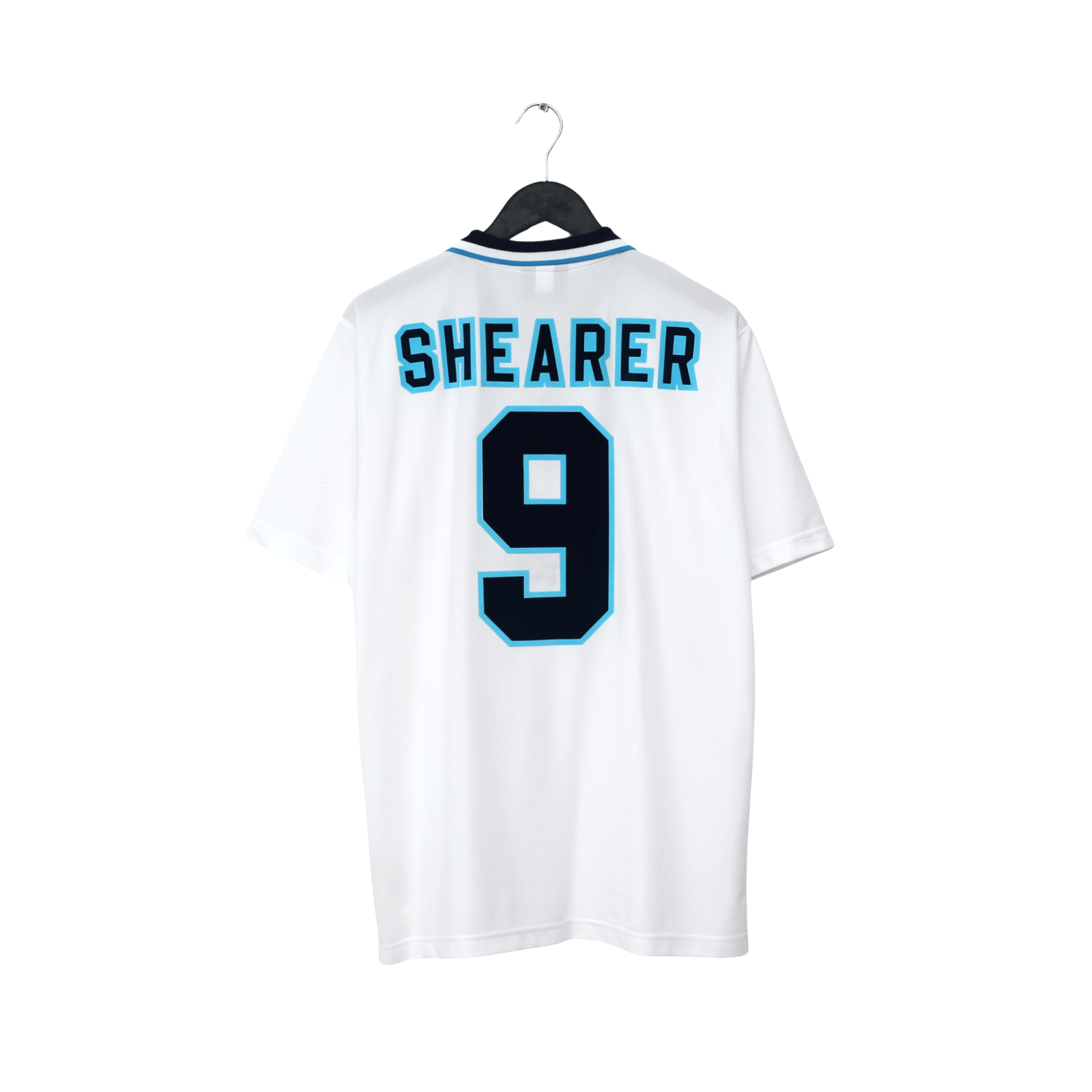 1995/97 Shearer #9 England Retro Umbro Football Shirt (L) Euro 96 Netherlands