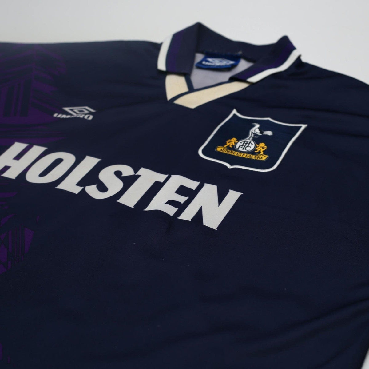 1994/95 Klinsmann #18 Tottenham Hotspur Vintage Umbro Away Football Shirt (XXL)4