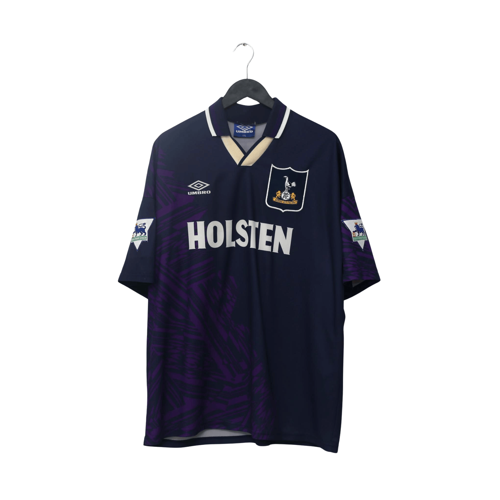 1994/95 Klinsmann #18 Tottenham Hotspur Vintage Umbro Away Football Shirt (XXL)0