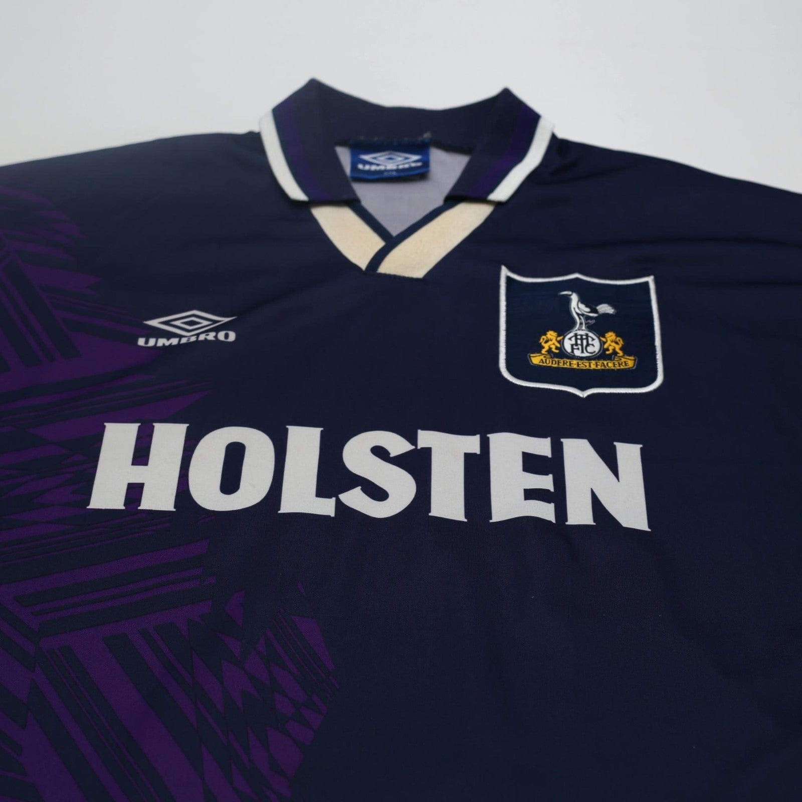 1994/95 Klinsmann #18 Tottenham Hotspur Vintage Umbro Away Football Shirt (XXL)3