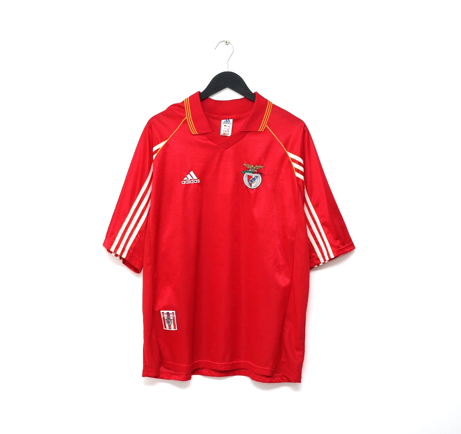 1998/99 BENFICA Vintage adidas Home Football Shirt Jersey (XL)