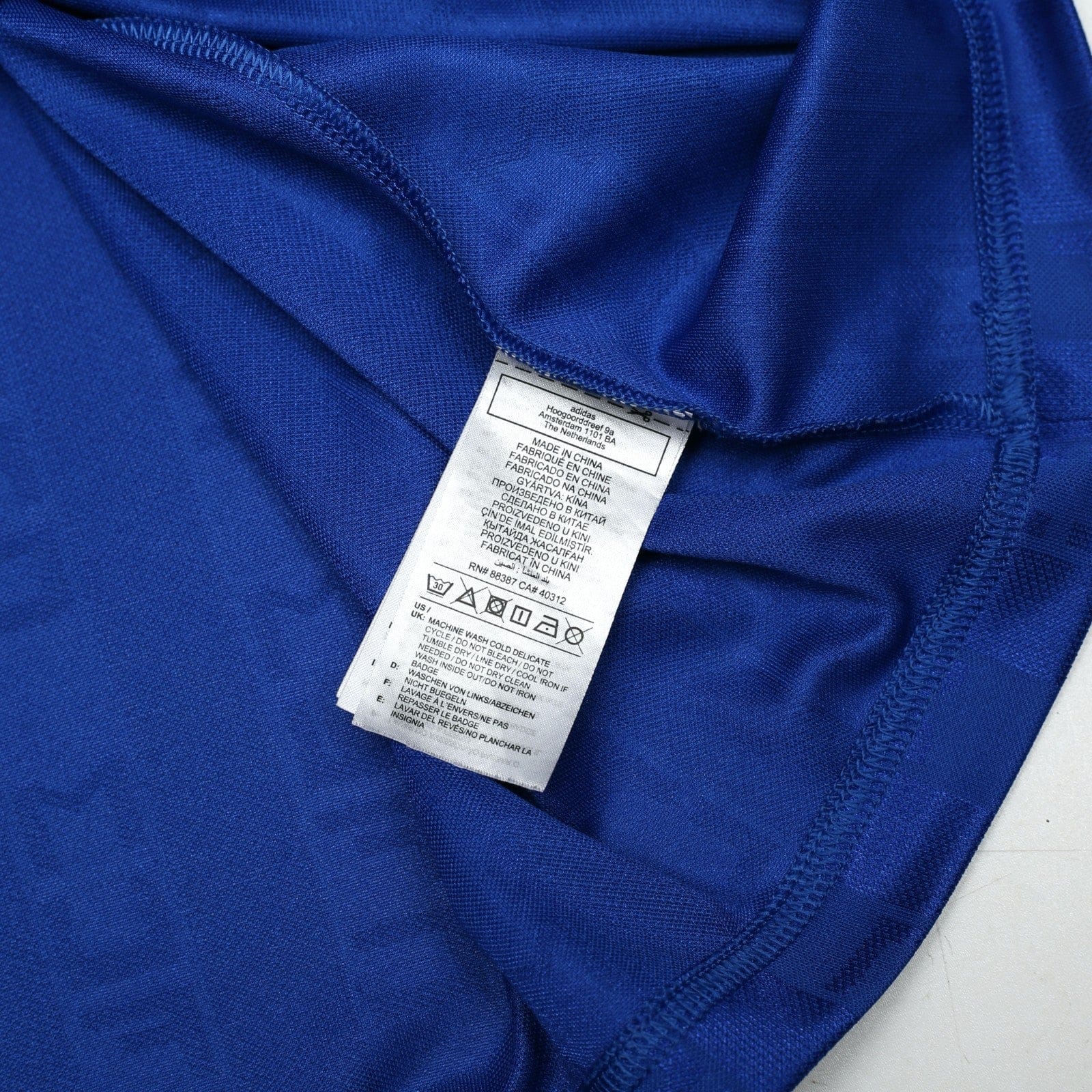 1988/90 Robson #7 Manchester United adidas Originals Away Football Shirt (L)