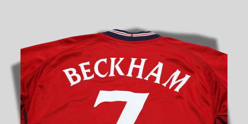 David Beckham football shirts | Football Shirt Collective