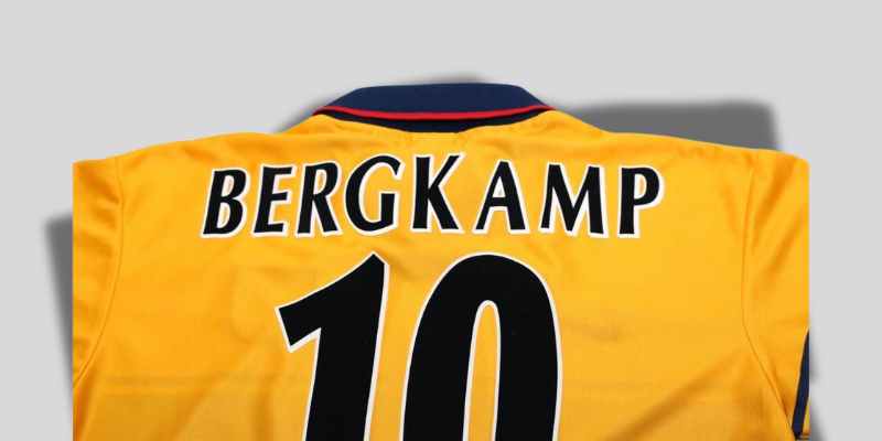 Dennis Bergkamp football shirts | Football Shirt Collective