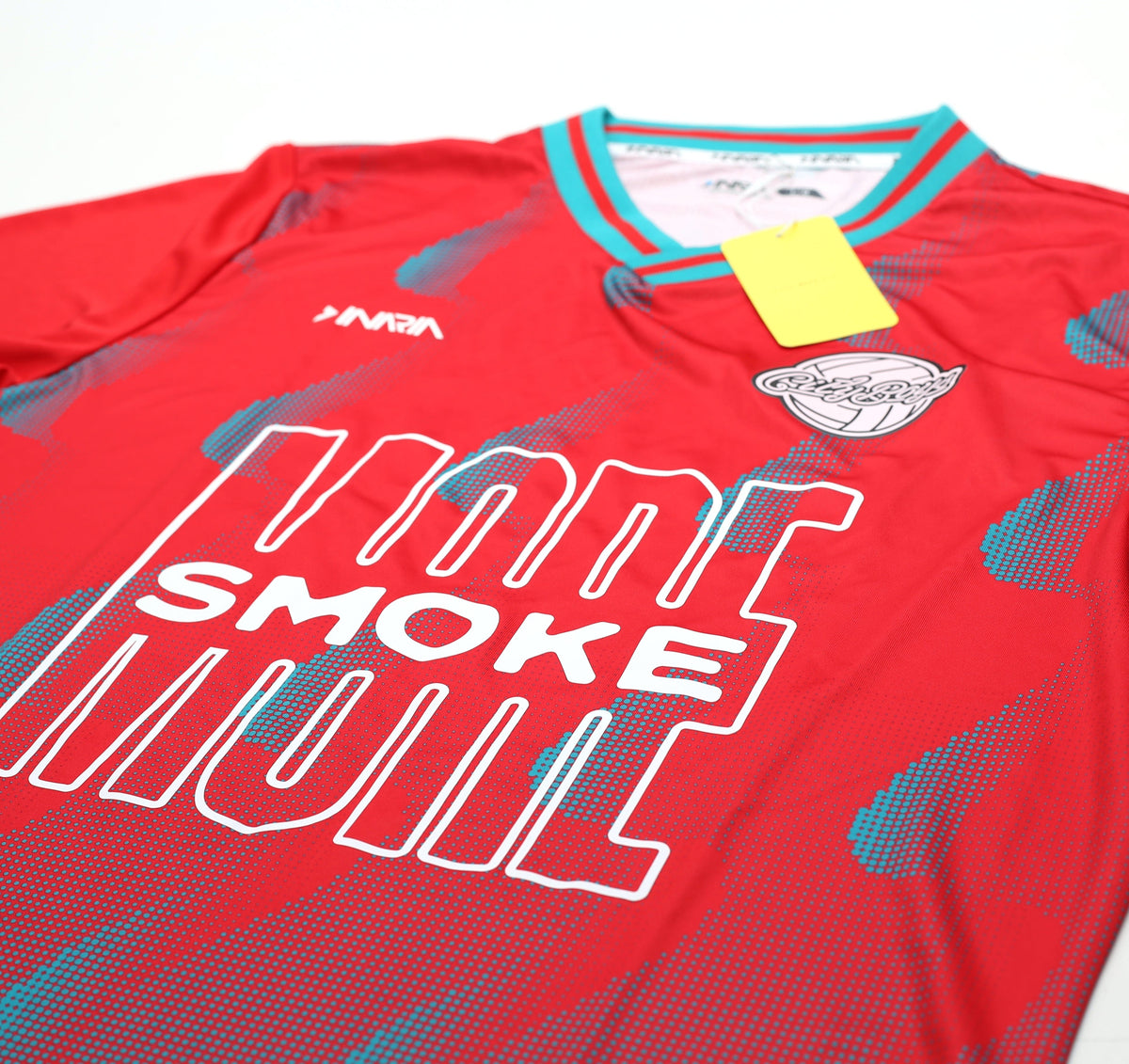 Hot Smoke City Boys FC v Inaria football shirt