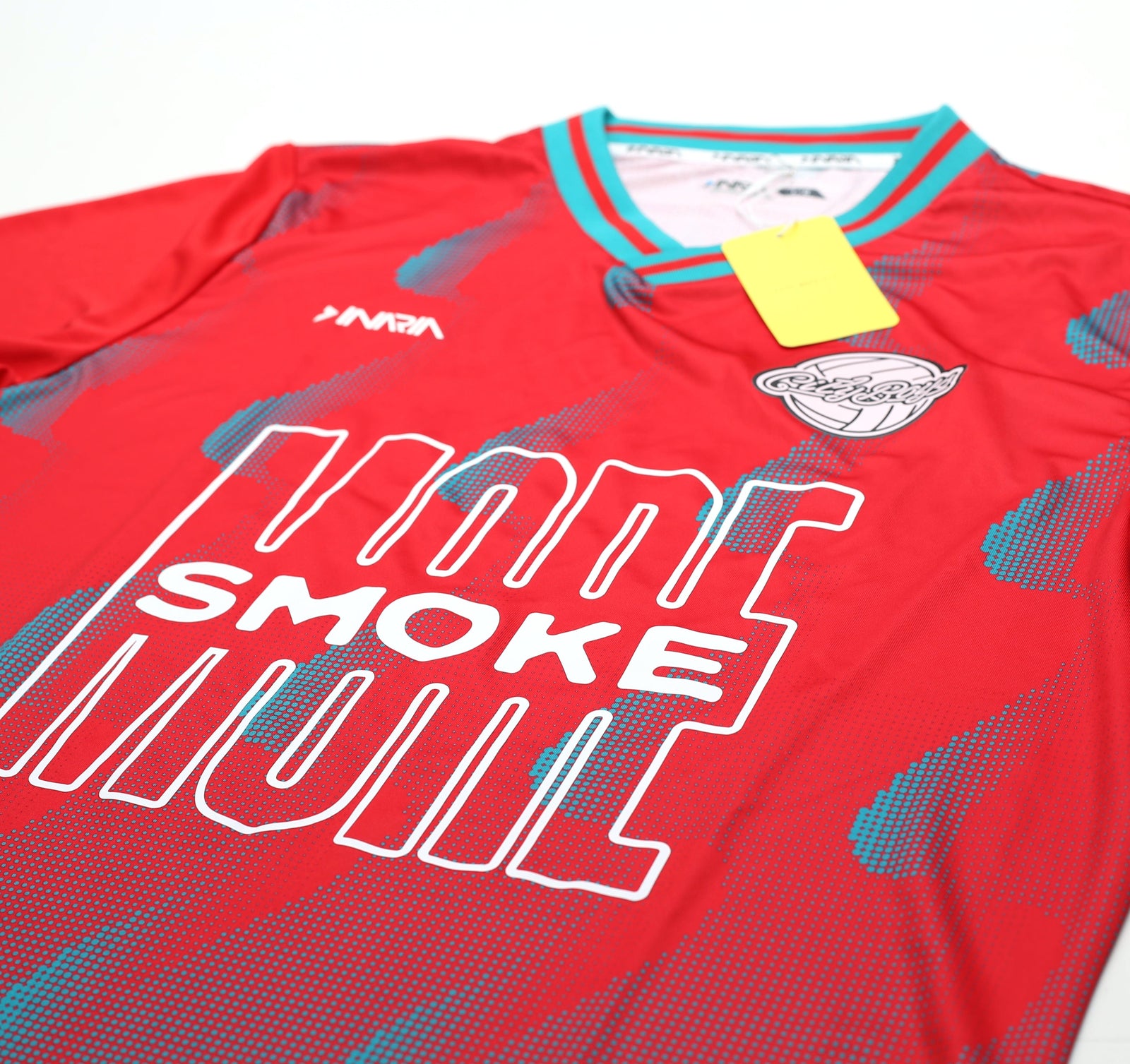 Hot Smoke City Boys FC v Inaria football shirt