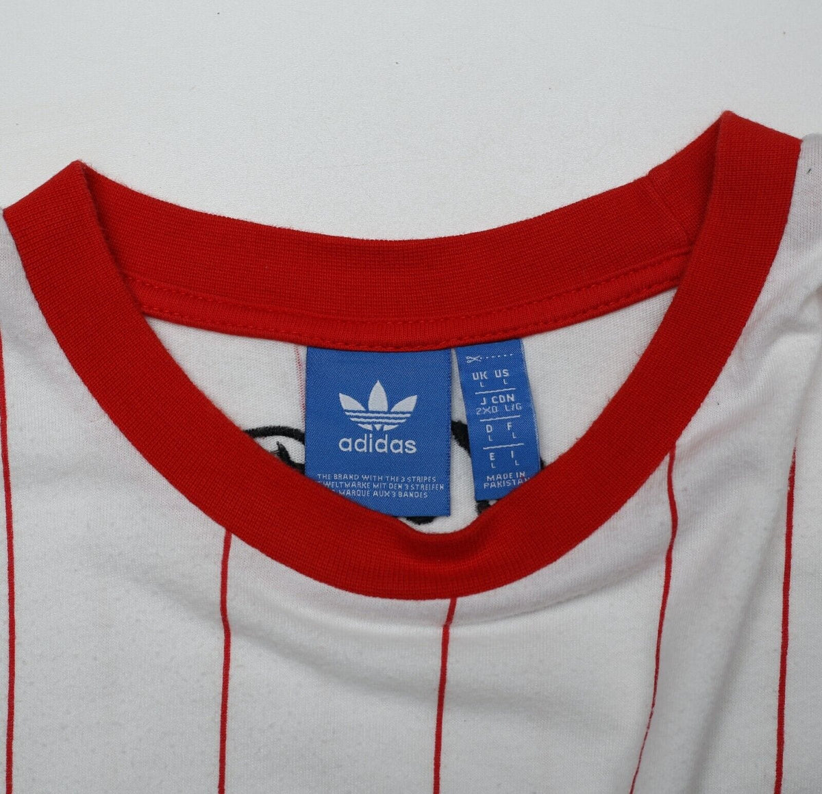 MANCHESTER UNITED Vintage Retro adidas Originals Cotton Tee (M/L)