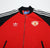 MANCHESTER UNITED Vintage Retro adidas Originals Superstar Track Top (L)