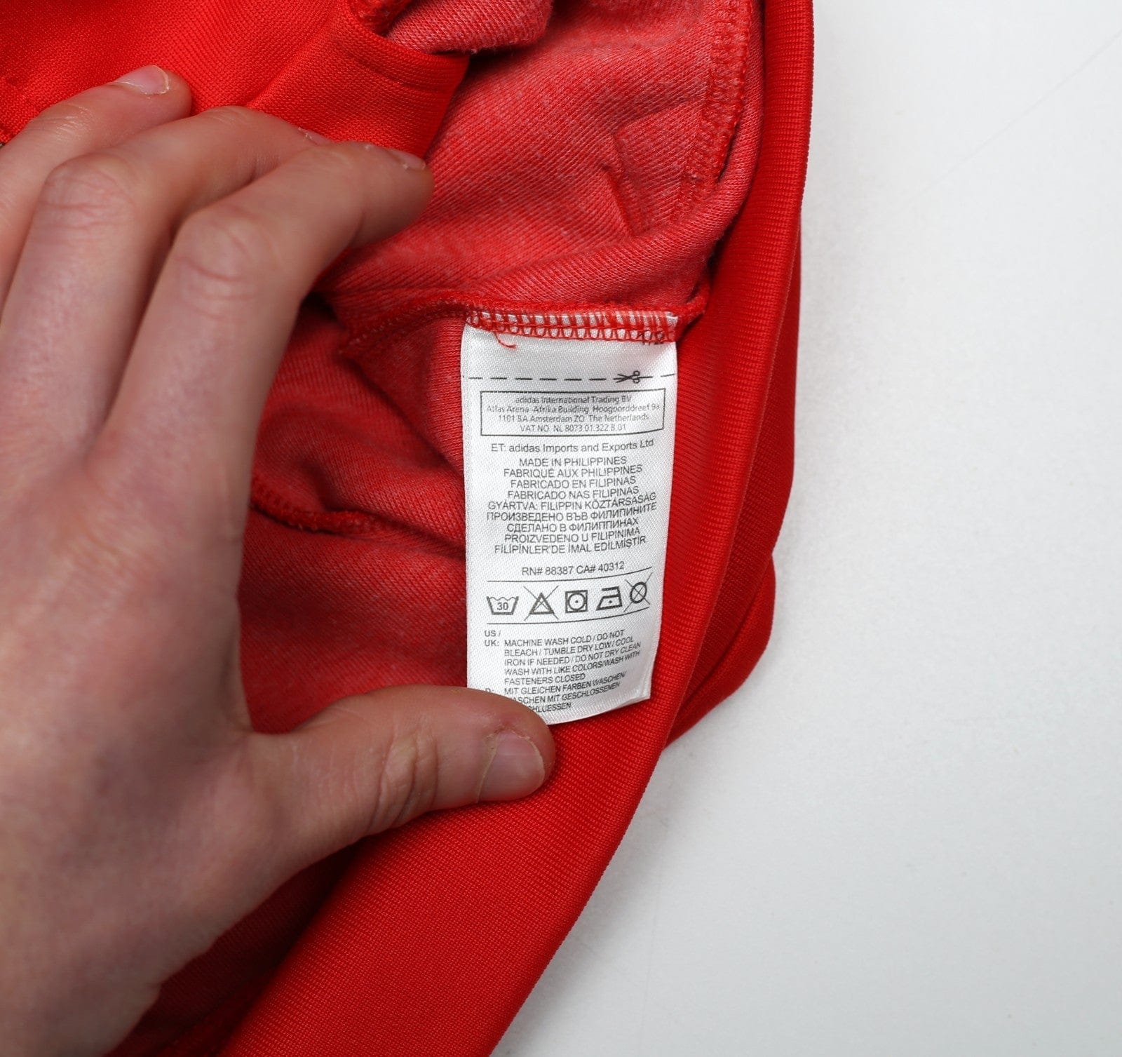 MANCHESTER UNITED Vintage Retro adidas Originals Superstar Track Top (S)