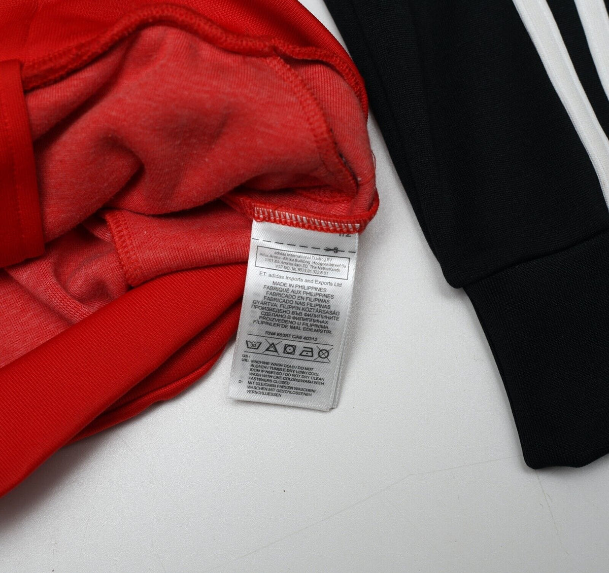 MANCHESTER UNITED Vintage Retro adidas Originals Superstar Track Top (S)