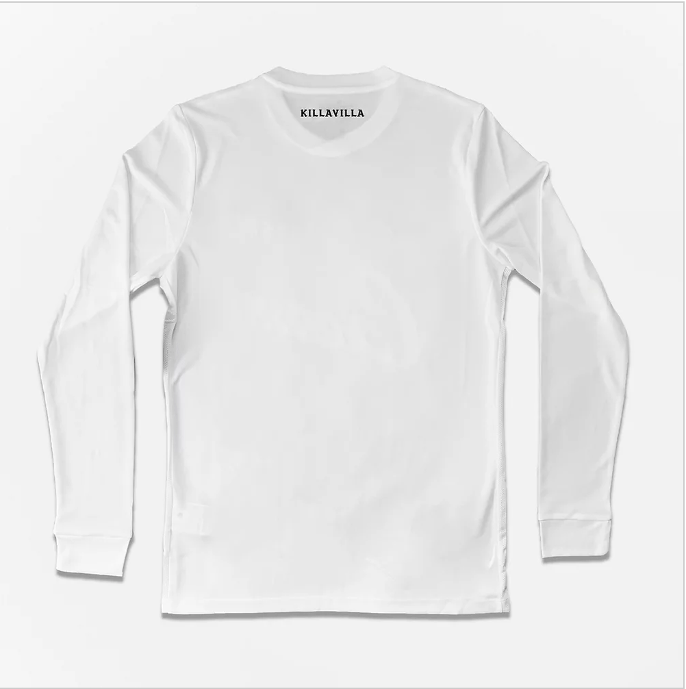 White long sleeve football shirt sales