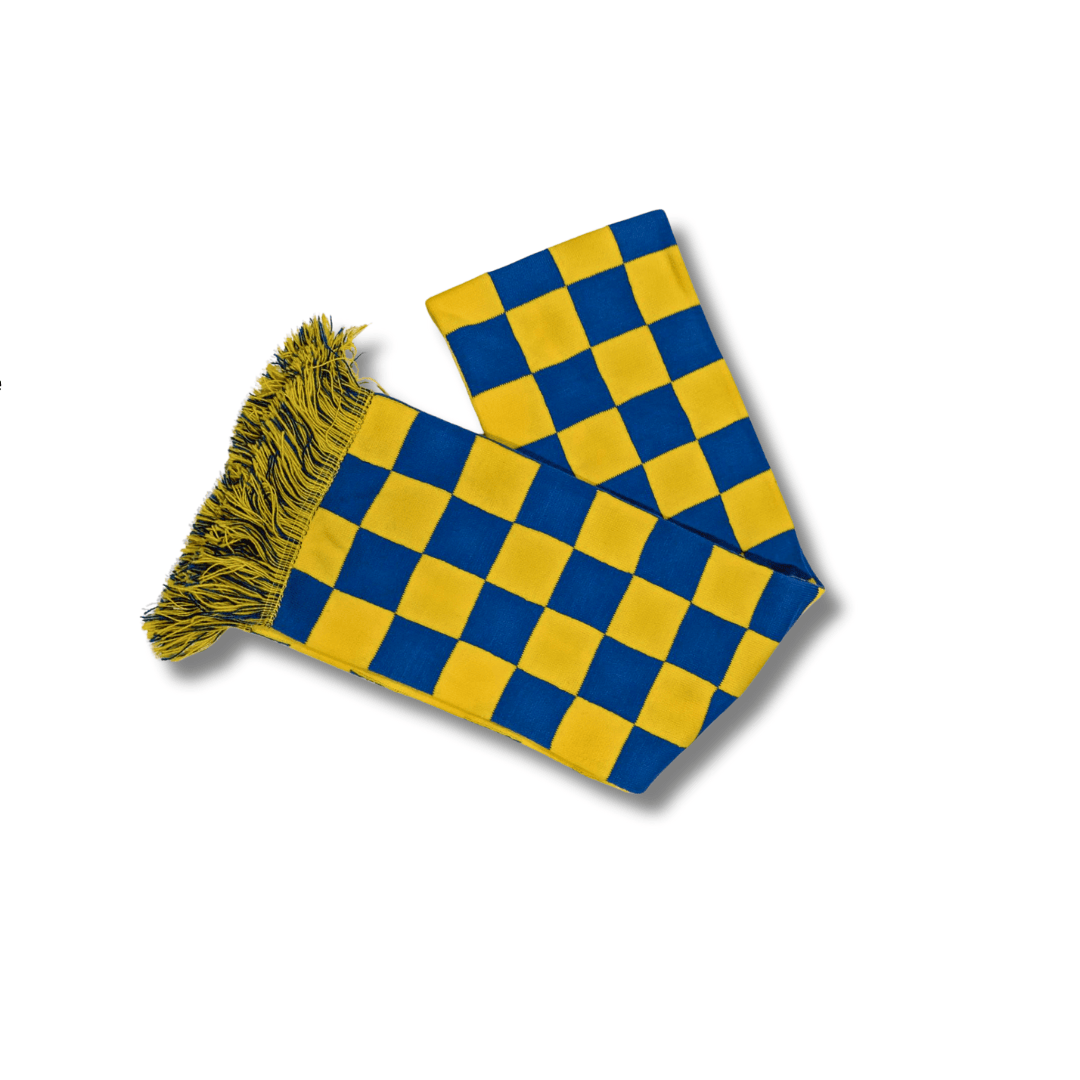 Ukraine retro scarf | Blue and Yellow