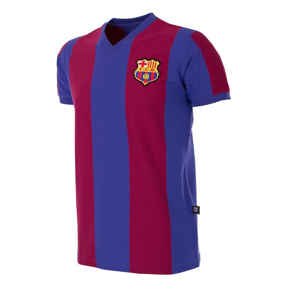 1976-77 Barcelona Retro Home Shirt Replica - Football Shirt Collective