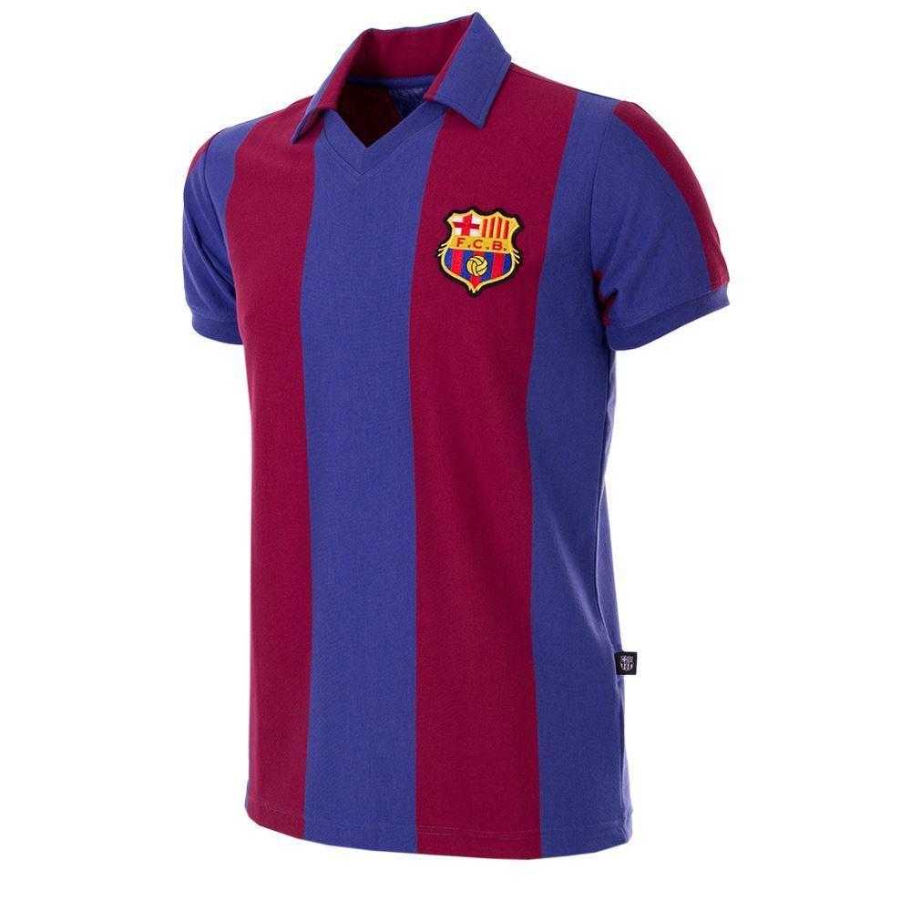 1980-81 Barcelona Retro Home Shirt Replica - Football Shirt