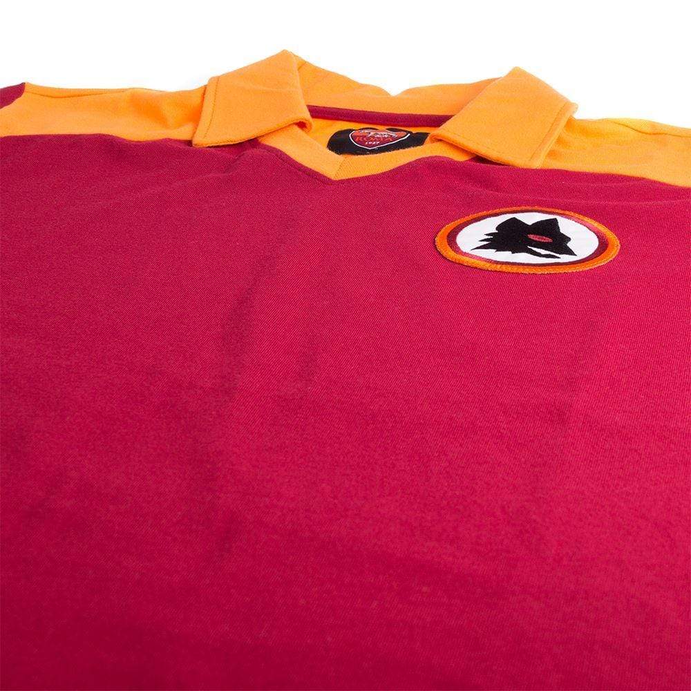 1980 AS Roma Retro Home Shirt - Football Shirt Collective