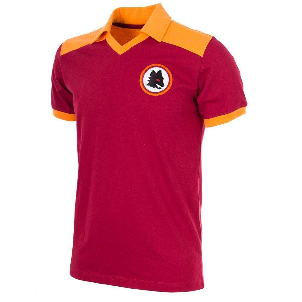 1980 AS Roma Retro Home Shirt · Football Shirt Collective