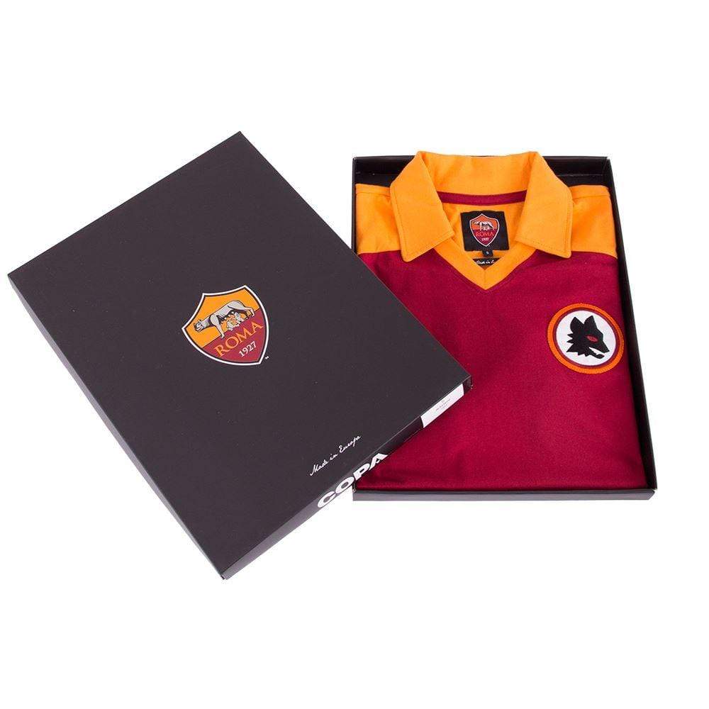 1980 AS Roma Retro Home Shirt - Football Shirt Collective
