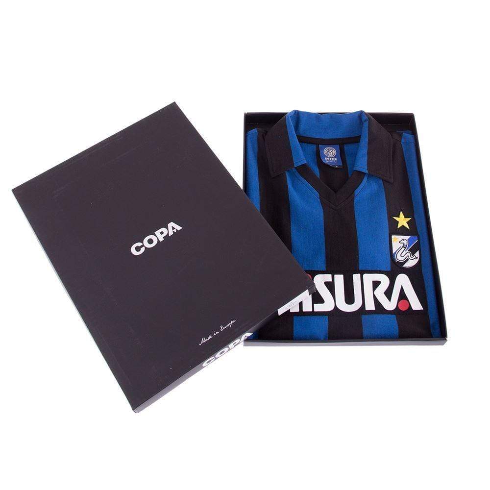 1986-87 Inter Milan Retro Home Shirt Replica - Football Shirt Collective