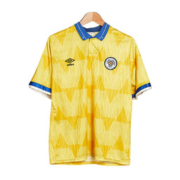 Football Shirt Collective 1989-90 Leeds United away Umbro shirt M (Very Good)