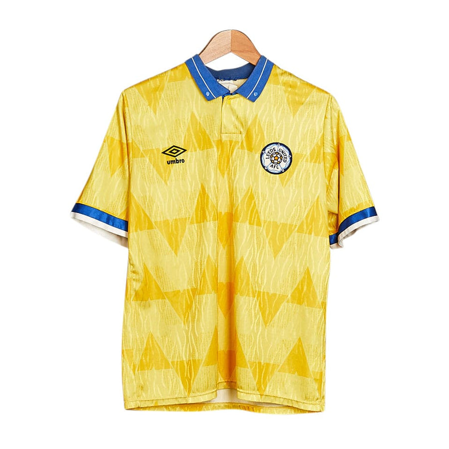 Football Shirt Collective 1989-90 Leeds United away Umbro shirt M (Very Good)