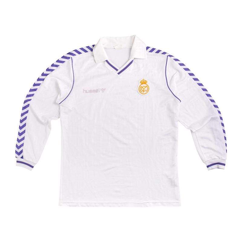 Football Shirt Collective 1989-90 Real Madrid LS Hummel XL Excellent