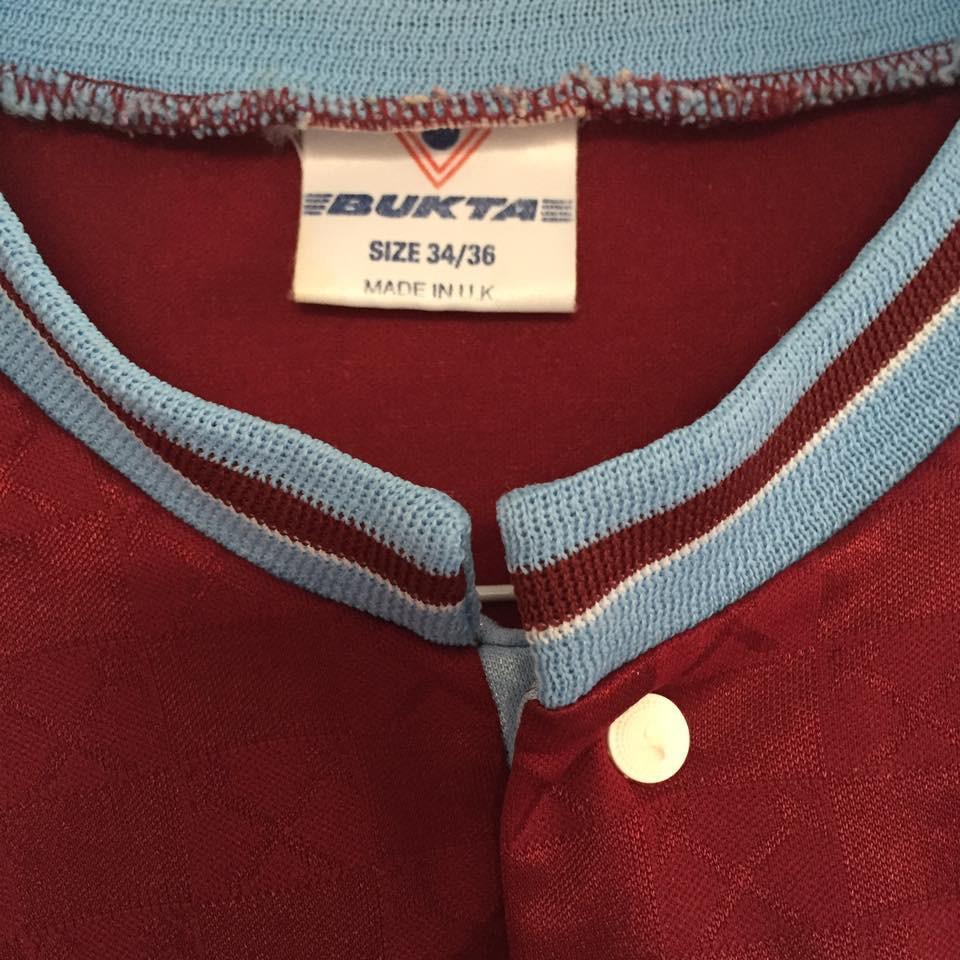 1989-91 West Ham home shirt XS - Football Shirt Collective