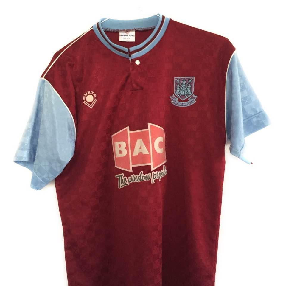1989-91 West Ham home shirt XS - Football Shirt Collective