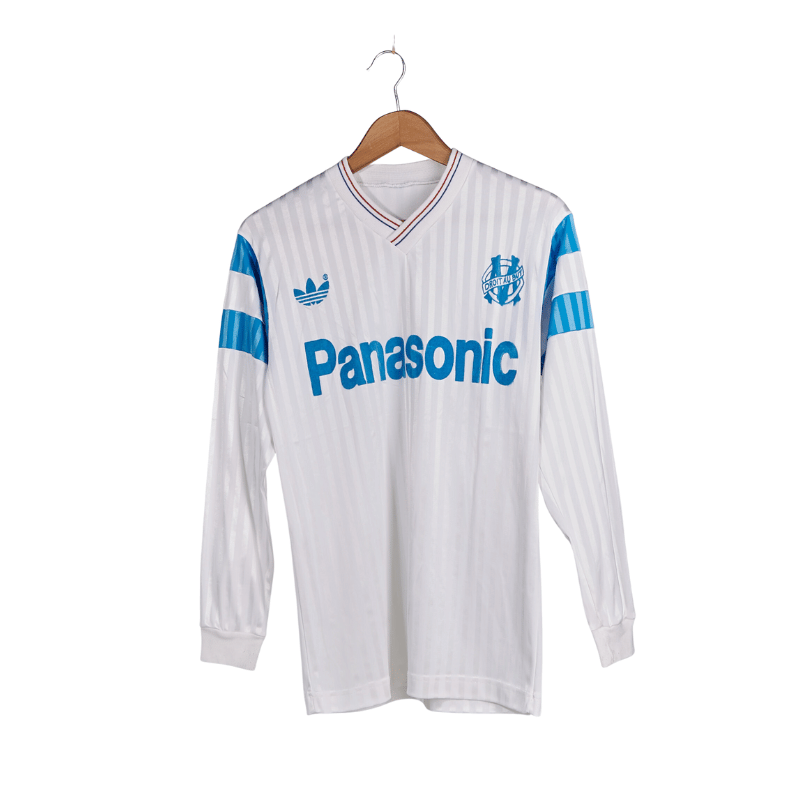 pin's Om olympique de marseilles journal le provençal 90-91