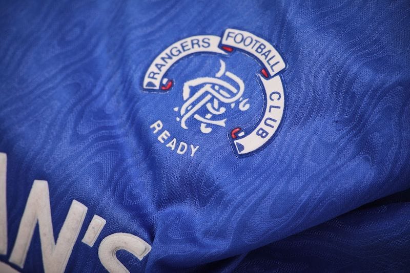 Football Shirt Collective 1990-92 Glasgow Rangers Admiral Home Shirt (M) Excellent