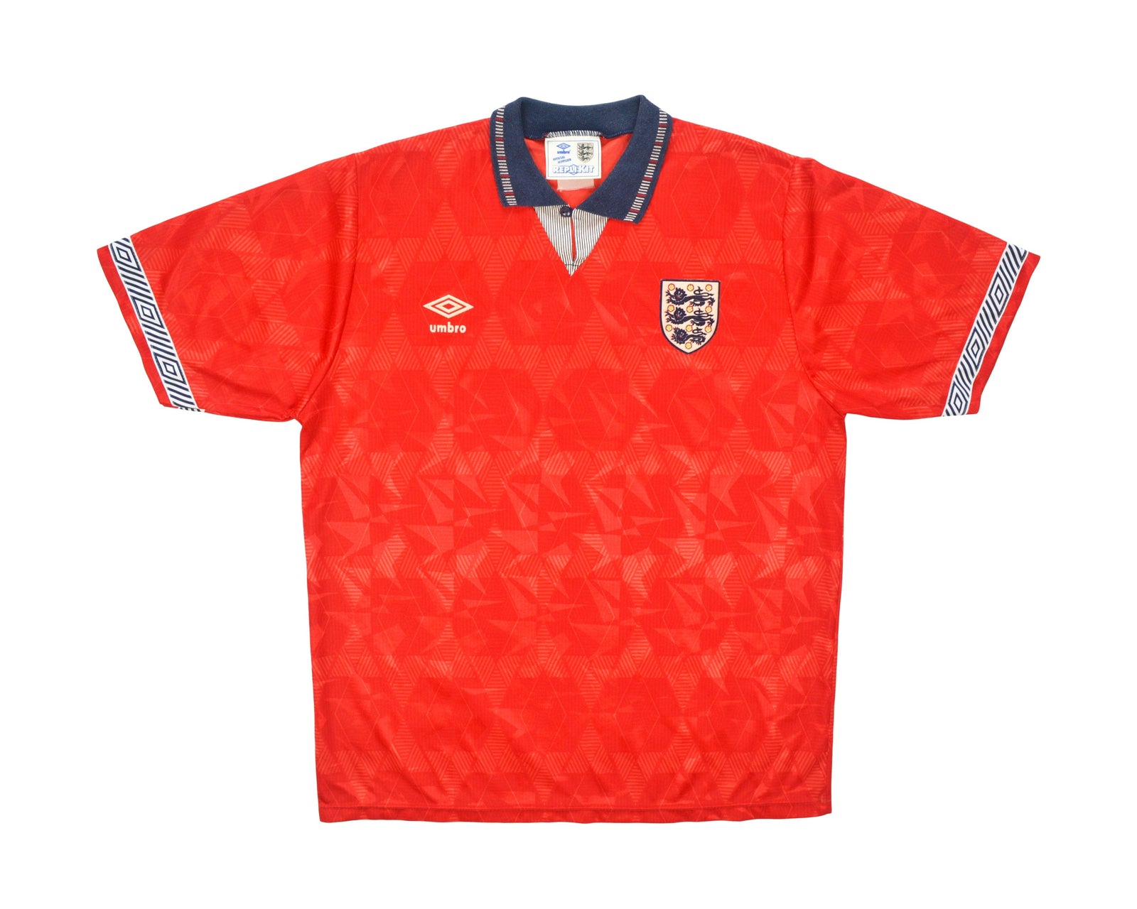 Calcio Vintage Club 1990-93 Umbro England Away Shirt XL