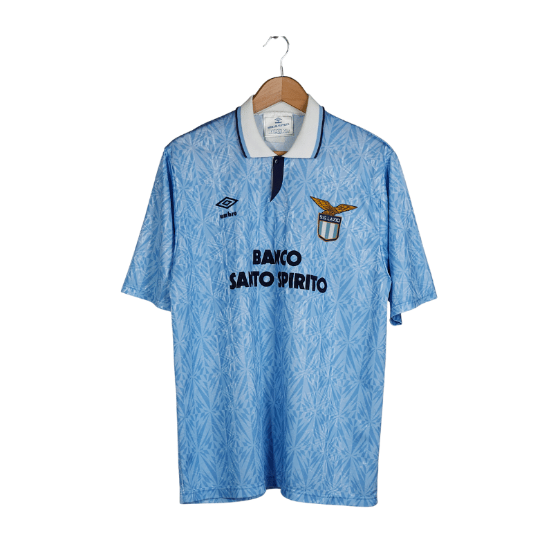 1991-92 Lazio home shirt Umbro L Excellent