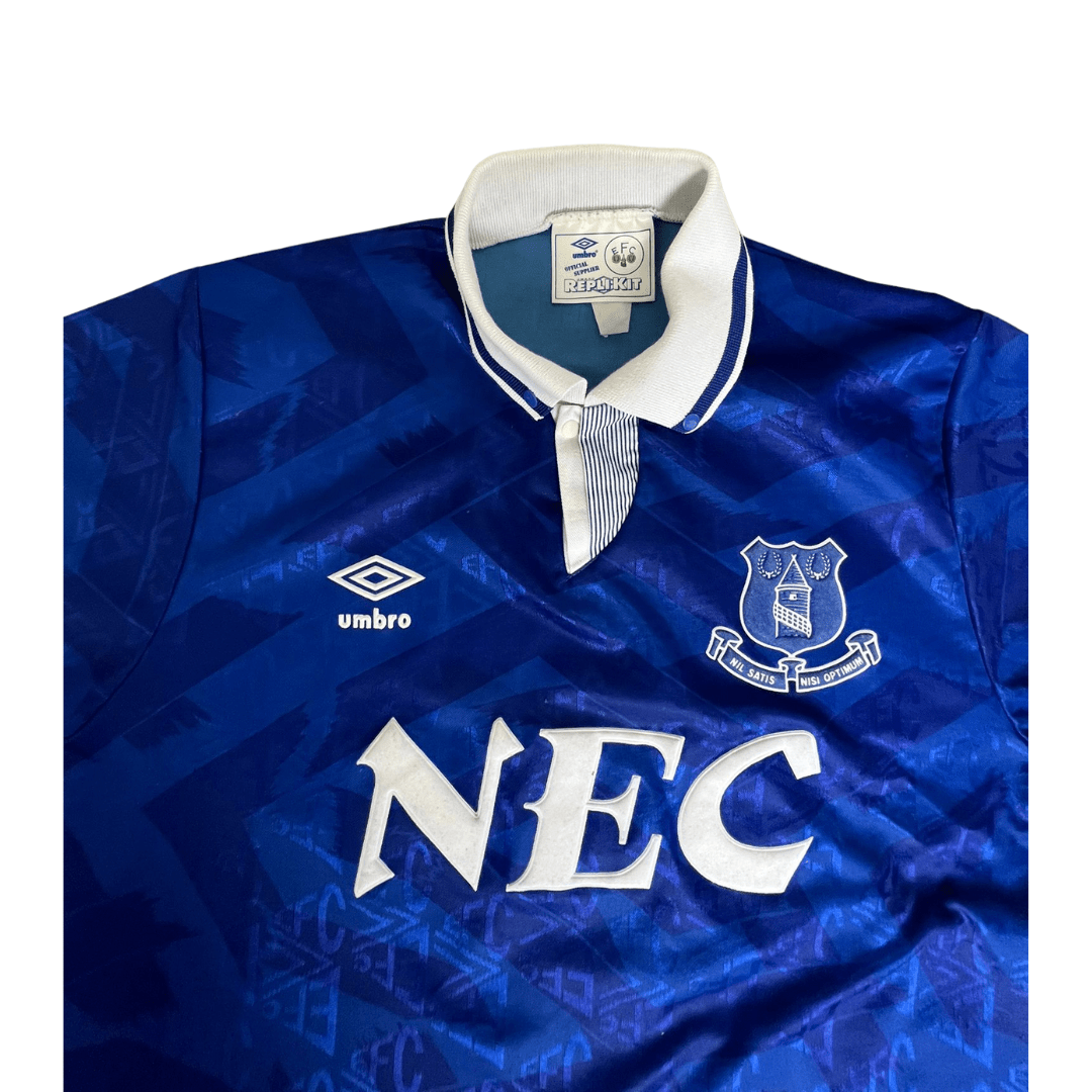 Football Shirt Collective 1991-93 Everton Home Football Shirt (M)