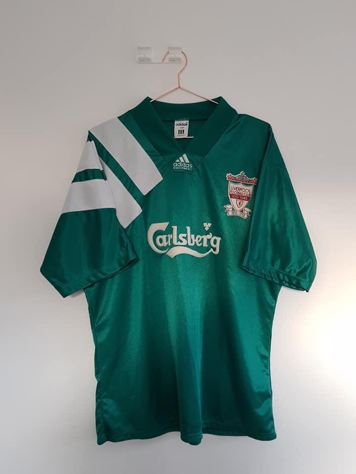 1992-93 Liverpool Away shirt L Excellent - Football Shirt Collective