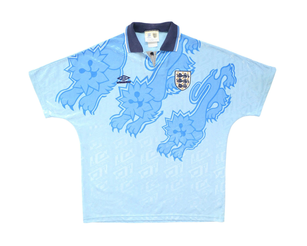1992-93 Umbro England Third Shirt XL - Football Shirt Collective