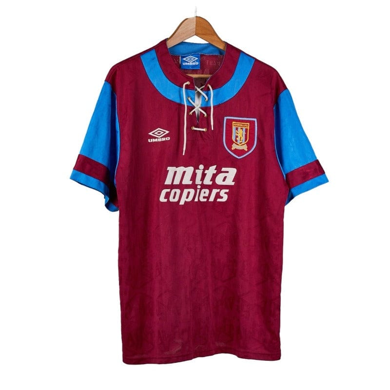 Football Shirt Collective 1992-94 Aston Villa Home Football Shirt XL (Very Good)
