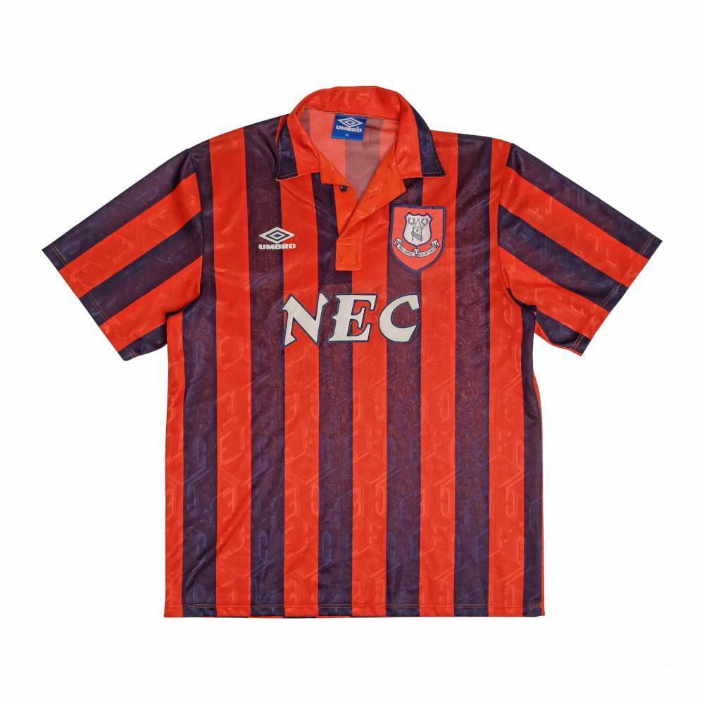 1992-94 Everton away XL Excellent - Football Shirt Collective