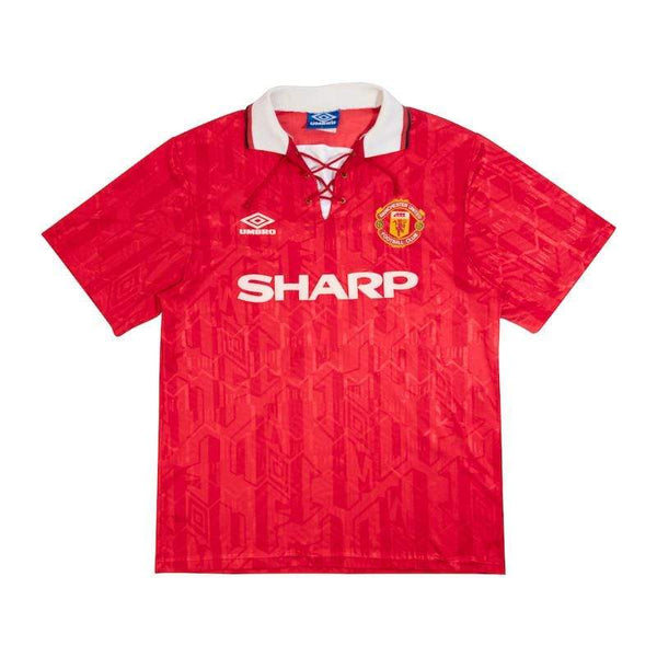 RARE MANCHESTER UNITED 1992 1994 HOME FOOTBALL SHIRT JERSEY