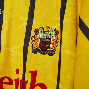 Football Shirt Collective 1993-95 Burnley away shirt Mitre M (Excellent)