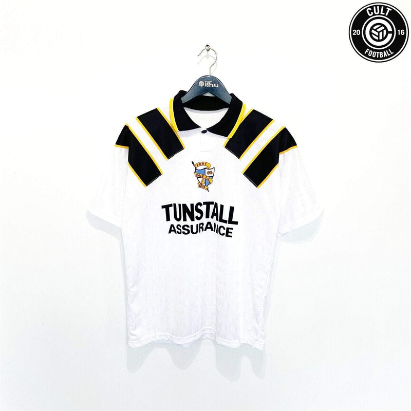 Port Vale 1993/95 PORT VALE Vintage Home Football Shirt Jersey (S)