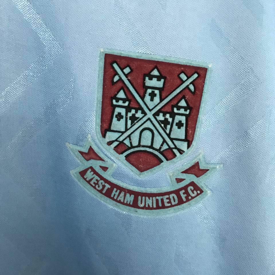 1993-95 West Ham Away Shirt XL - Football Shirt Collective