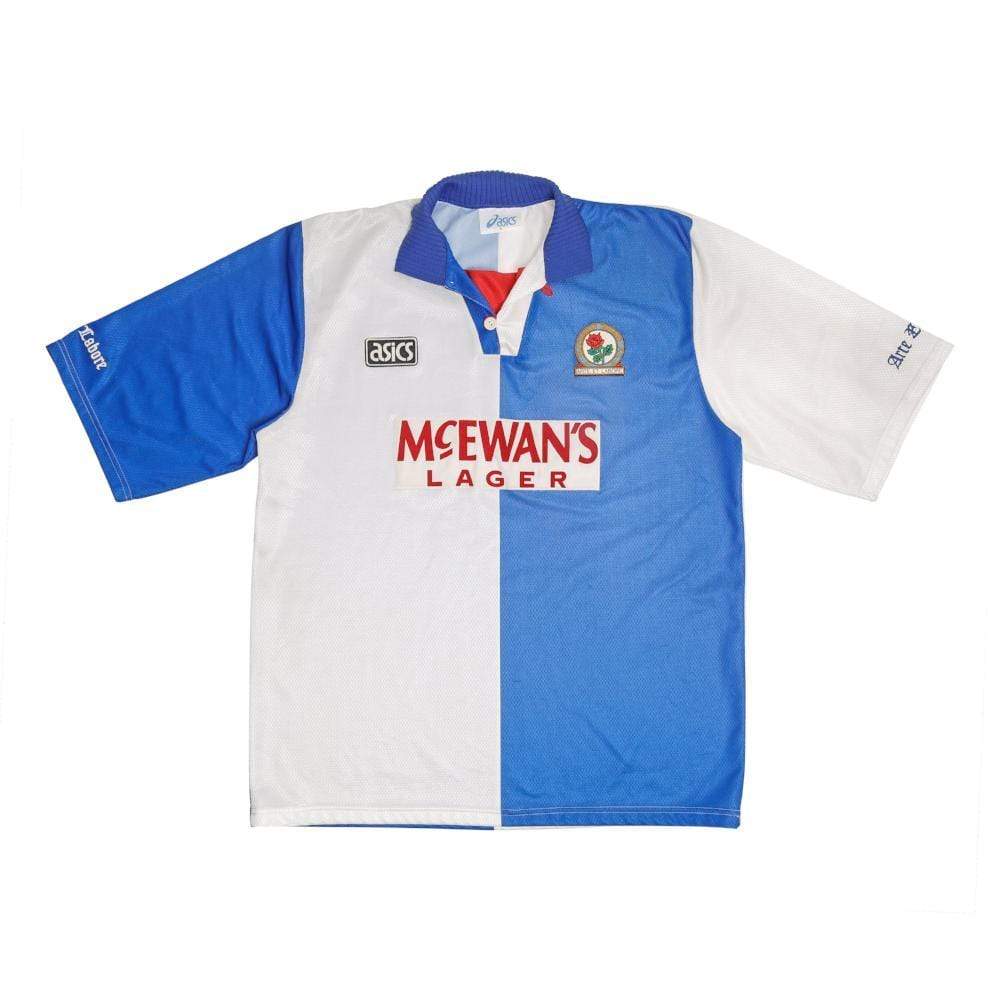 1994-95 Blackburn Rovers Home Shirt XL (Excellent) - Football Shirt Collective