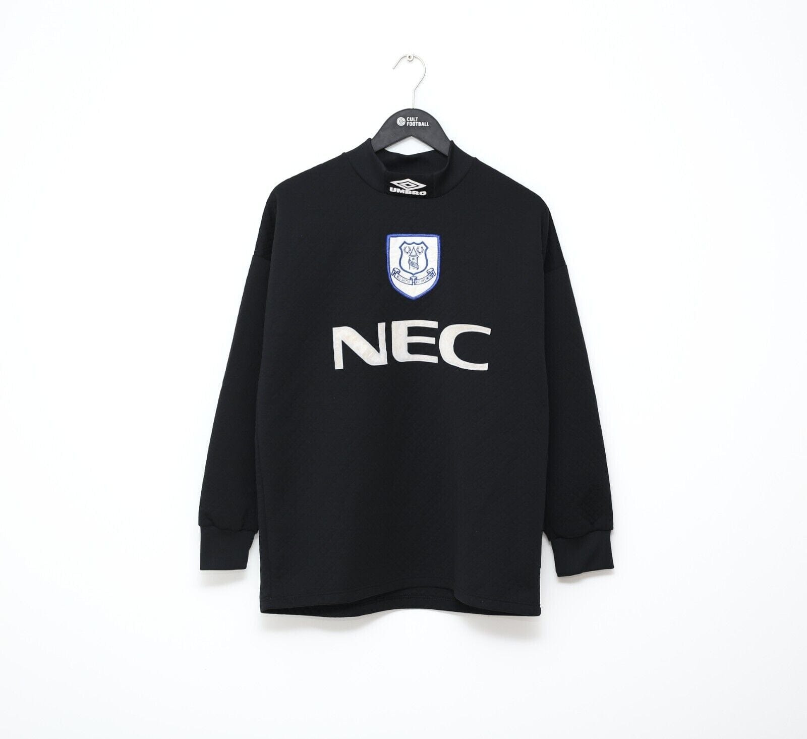 Everton 1994/95 SOUTHALL #1 Everton Vintage Umbro HOME GK Football Shirt (M) Wales