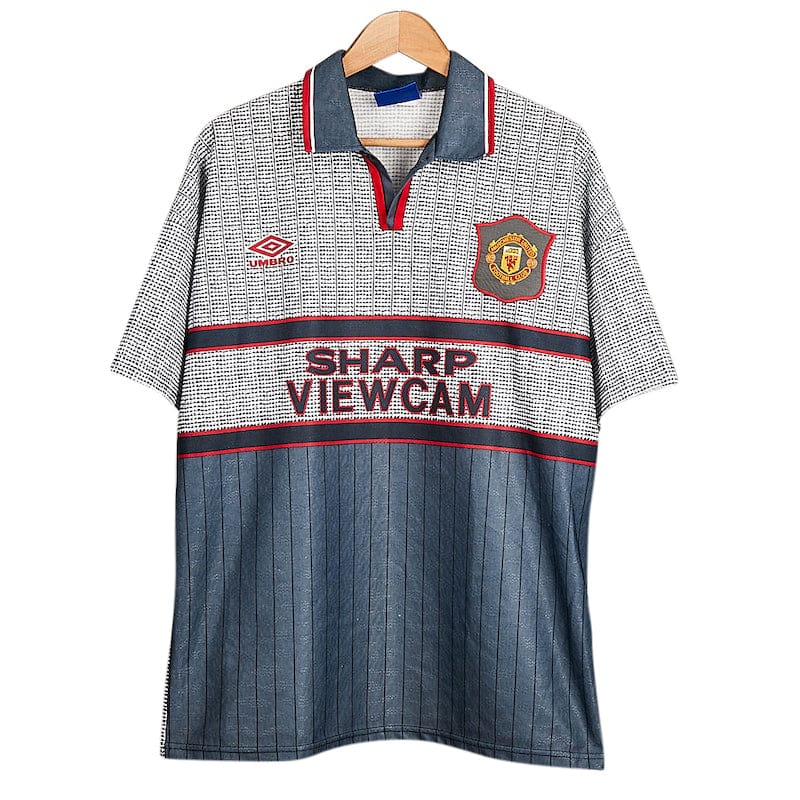 1995-96 Manchester United Away Shirt CANTONA 7 (L) - Football